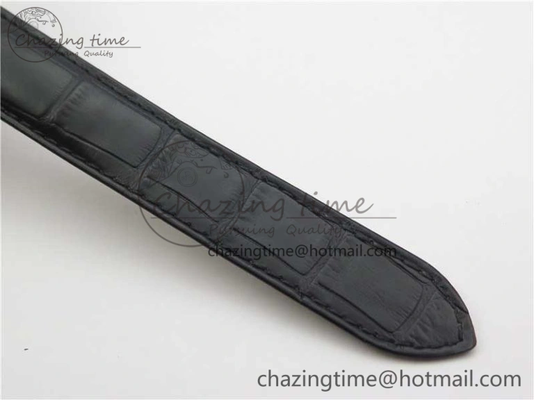 Drive de RG GSF 1:1 Best Edition Gray Textured Dial on Black Leather Strap A23J to 1904-PS MC V Minimalist 6121