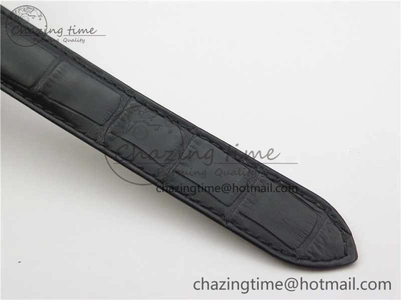 Drive de RG GSF 1:1 Best Edition Gray Textured Dial on Black Leather Strap A23J to 1904-PS MC V Minimalist 6121