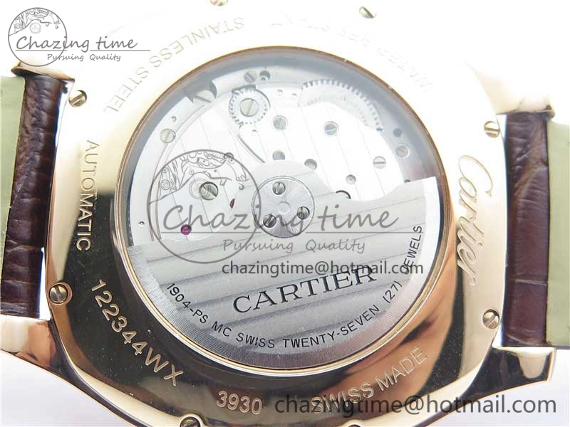 Drive de RG GSF 1:1 Best Edition White Textured Dial on Brown Leather Strap A23J to 1904-PS MC V Trendy 6120