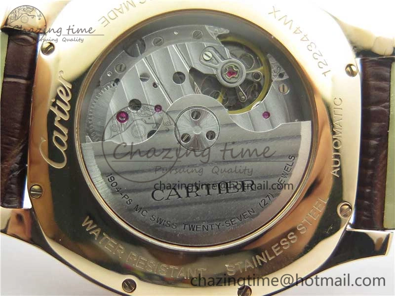 Drive de RG GSF 1:1 Best Edition White Textured Dial on Brown Leather Strap A23J to 1904-PS MC V Trendy 6120