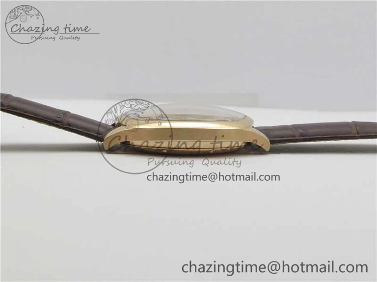 Drive de RG GSF 1:1 Best Edition White Textured Dial on Brown Leather Strap A23J to 1904-PS MC V Trendy 6120