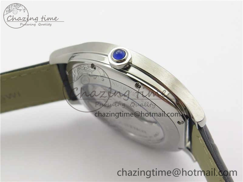 Drive de SS GSF 1:1 Best Edition White Textured Dial on Black Leather Strap A23J to 1904-PS MC V FashionForward 6122