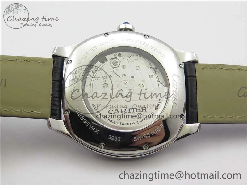 Drive de SS GSF 1:1 Best Edition White Textured Dial on Black Leather Strap A23J to 1904-PS MC V FashionForward 6122