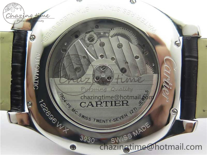 Drive de SS GSF 1:1 Best Edition White Textured Dial on Black Leather Strap A23J to 1904-PS MC V FashionForward 6122
