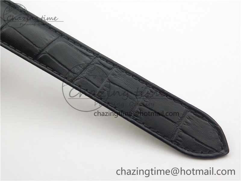 Drive de SS GSF 1:1 Best Edition White Textured Dial on Black Leather Strap A23J to 1904-PS MC V FashionForward 6122