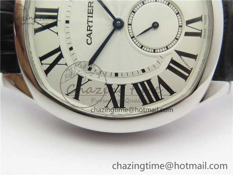 Drive de SS GSF 1:1 Best Edition White Textured Dial on Black Leather Strap A23J to 1904-PS MC V FashionForward 6122