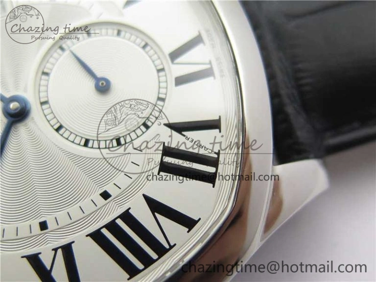 Drive de SS GSF 1:1 Best Edition White Textured Dial on Black Leather Strap A23J to 1904-PS MC V FashionForward 6122