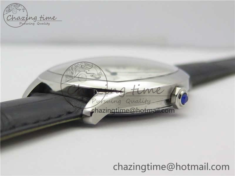Drive de SS GSF 1:1 Best Edition White Textured Dial on Black Leather Strap A23J to 1904-PS MC V FashionForward 6122