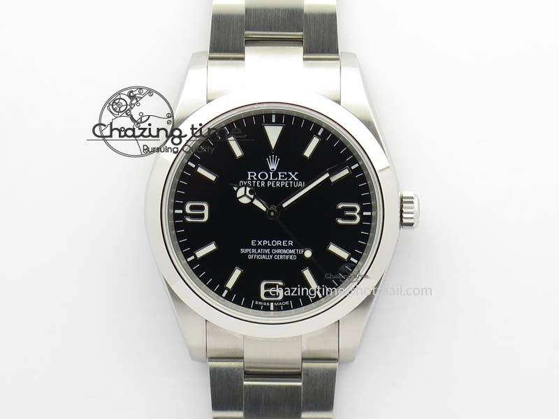 EXPLORER I 214270 2016 Baselworld 39mm Noob 1:1 Best Edition On SS Bracelet A Minimalist 3834
