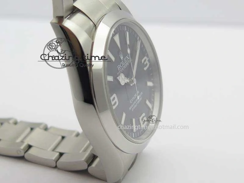 EXPLORER I 214270 2016 Baselworld 39mm Noob 1:1 Best Edition On SS Bracelet A Minimalist 3834