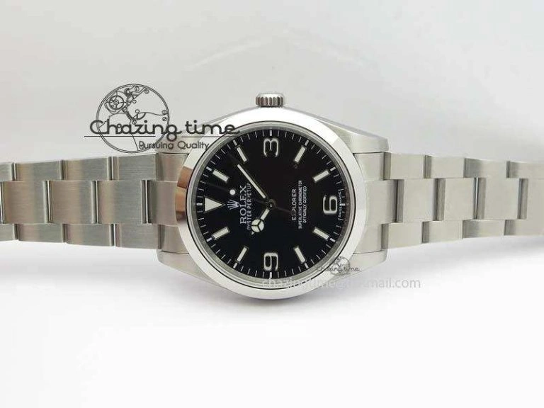 EXPLORER I 214270 2016 Baselworld 39mm Noob 1:1 Best Edition On SS Bracelet A Minimalist 3834