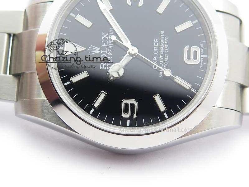 EXPLORER I 214270 2016 Baselworld 39mm Noob 1:1 Best Edition On SS Bracelet A Minimalist 3834