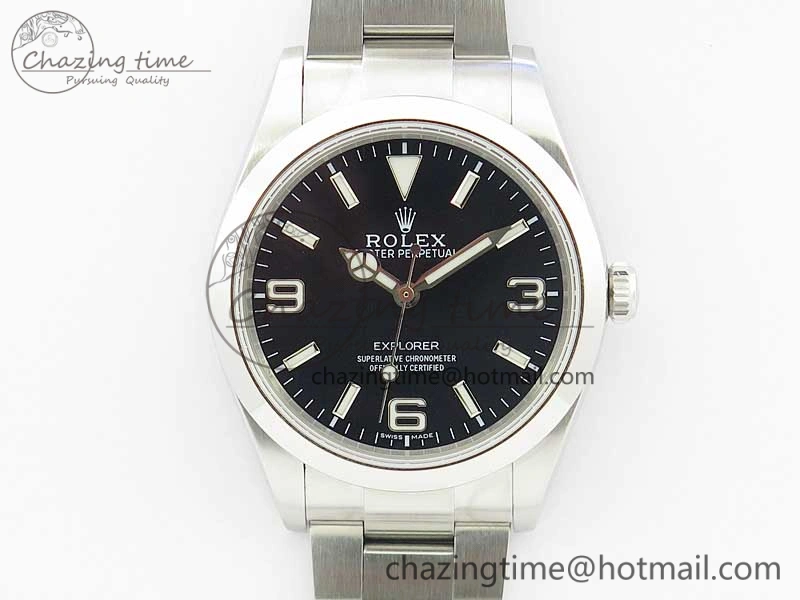 EXPLORER I 214270 2016 Baselworld 39mm UBF Best Edition on SS Bracelet A RelaxedFit 3115