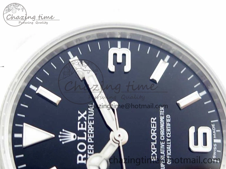 EXPLORER I 214270 2016 Baselworld 39mm UBF Best Edition on SS Bracelet A RelaxedFit 3115