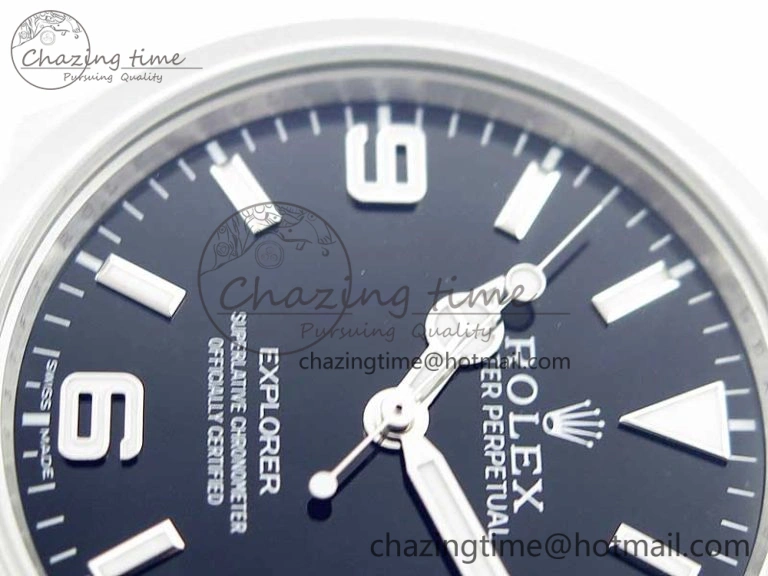 EXPLORER I 214270 2016 Baselworld 39mm UBF Best Edition on SS Bracelet A RelaxedFit 3115