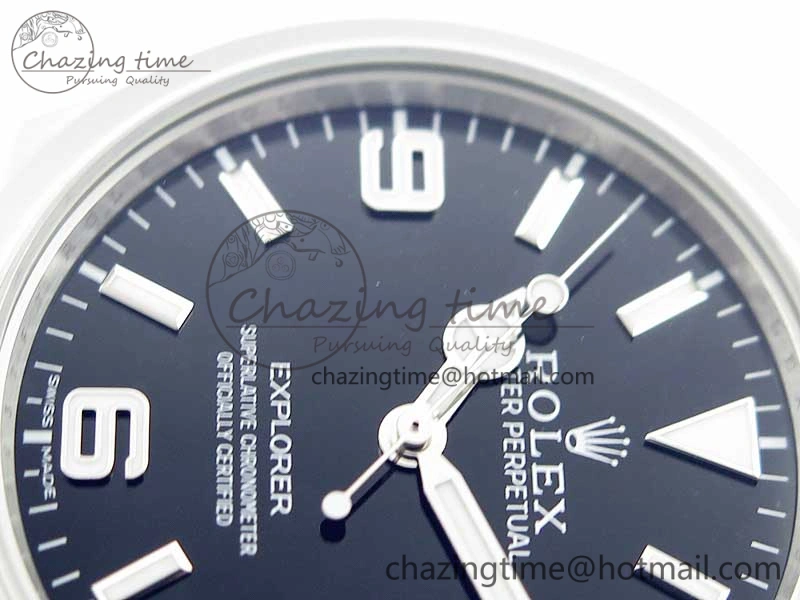 EXPLORER I 214270 2016 Baselworld 39mm UBF Best Edition on SS Bracelet A RelaxedFit 3115
