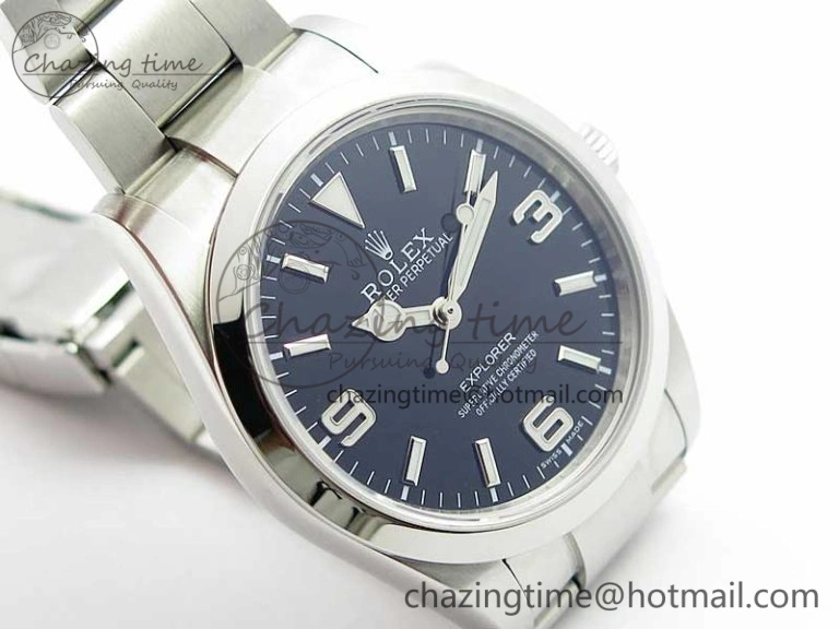 EXPLORER I 214270 2016 Baselworld 39mm UBF Best Edition on SS Bracelet A RelaxedFit 3115