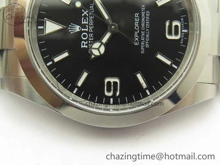Trendy EXPLORER I 214270 39mm ARF 1:1 Best Edition 904L SS Case and Bracelet SH 3417