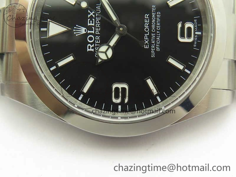 Trendy EXPLORER I 214270 39mm ARF 1:1 Best Edition 904L SS Case and Bracelet SH 3417