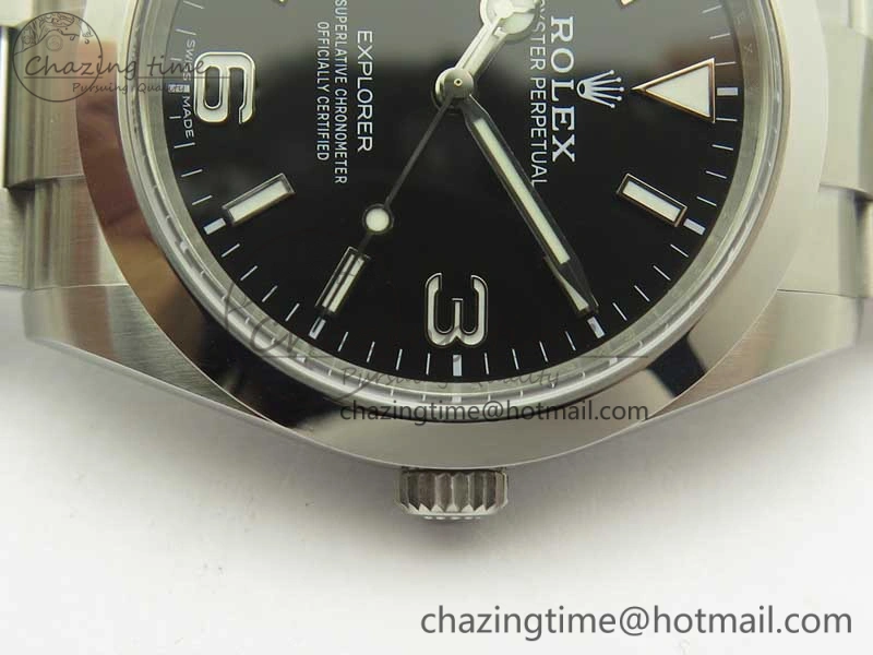 Trendy EXPLORER I 214270 39mm ARF 1:1 Best Edition 904L SS Case and Bracelet SH 3417