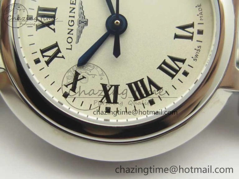 Elegance SS GSF 1:1 Best Edition Ivory Dial On SS Bracelet Cal.L WaterResistant 7588