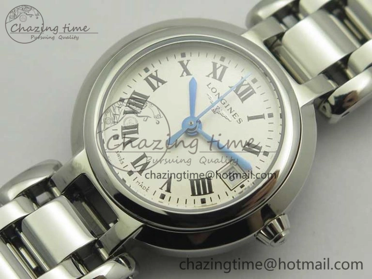 Elegance SS GSF 1:1 Best Edition Ivory Dial On SS Bracelet Cal.L WaterResistant 7588
