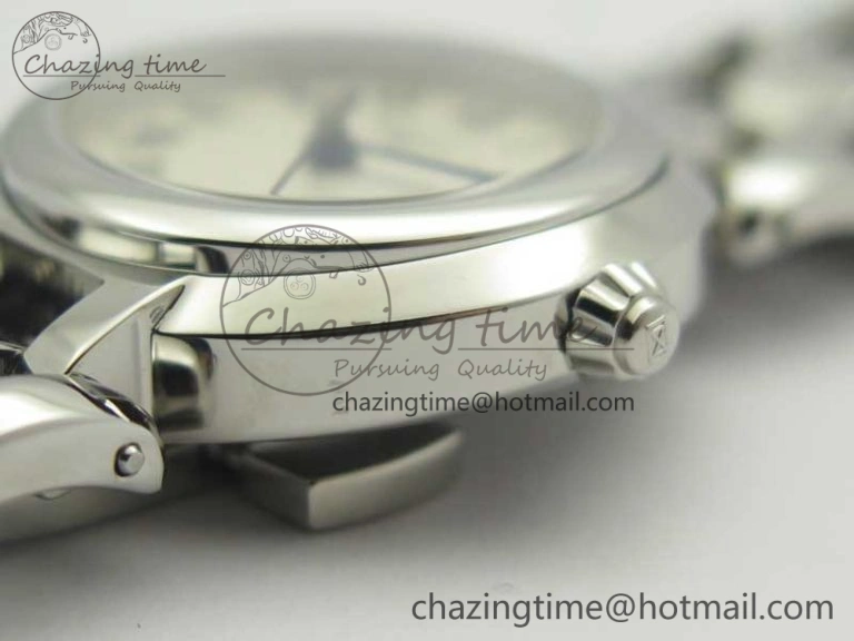 Elegance SS GSF 1:1 Best Edition Ivory Dial On SS Bracelet Cal.L WaterResistant 7588