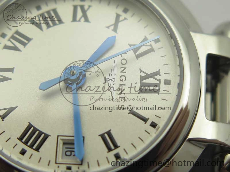Elegance SS GSF 1:1 Best Edition Ivory Dial On SS Bracelet Cal.L WaterResistant 7588
