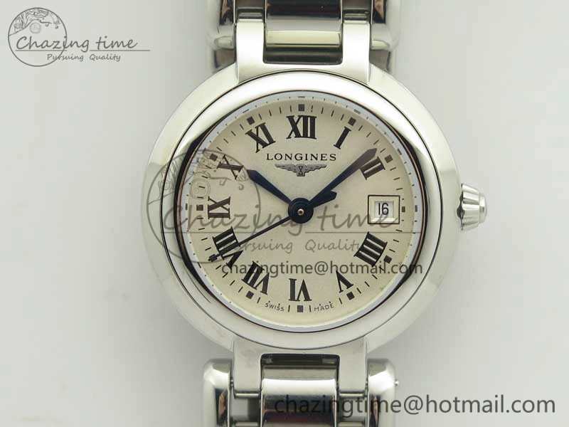 Elegance SS GSF 1:1 Best Edition Ivory Dial On SS Bracelet Cal.L WaterResistant 7588