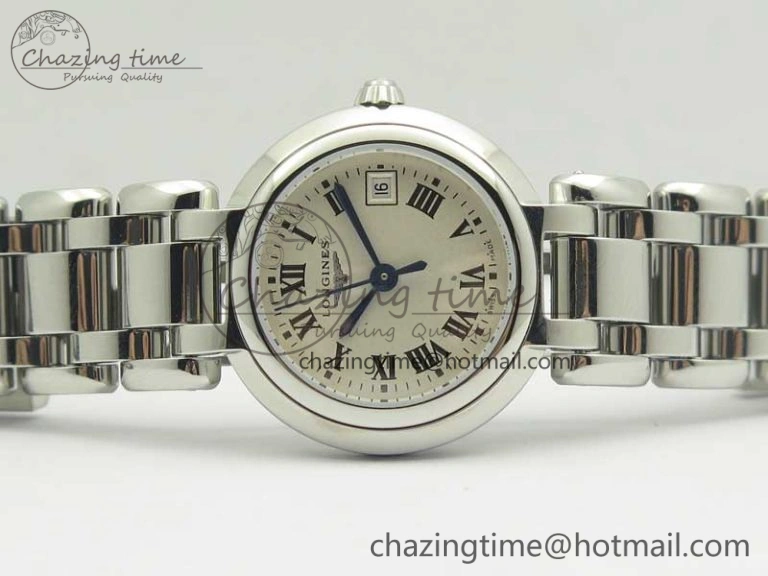 Elegance SS GSF 1:1 Best Edition Ivory Dial On SS Bracelet Cal.L WaterResistant 7588