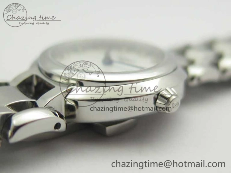 Sophisticated Elegance SS GSF 1:1 Best Edition White MOP Dial On SS Bracelet Cal.L 7587