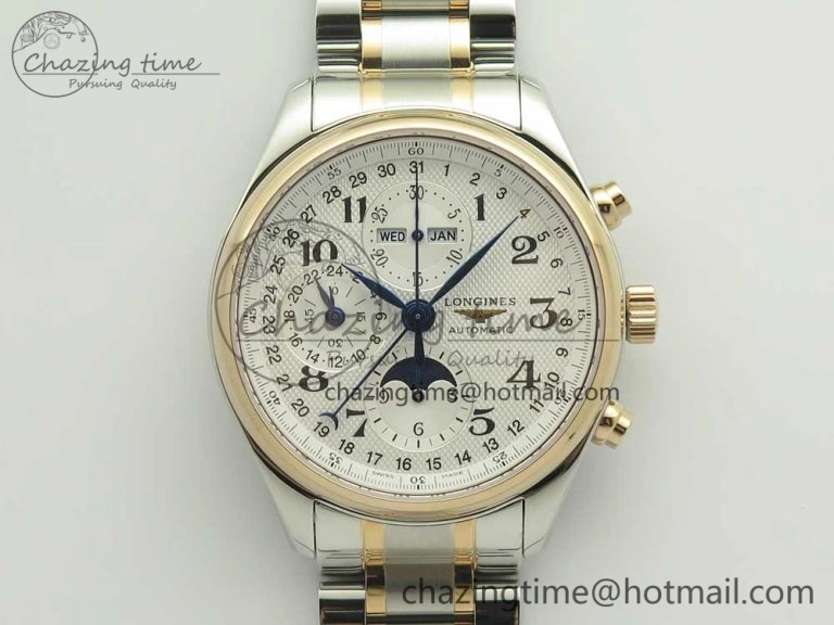 Sophisticated Elegance SS GSF 1:1 Best Edition White MOP Dial On SS Bracelet Cal.L 7587