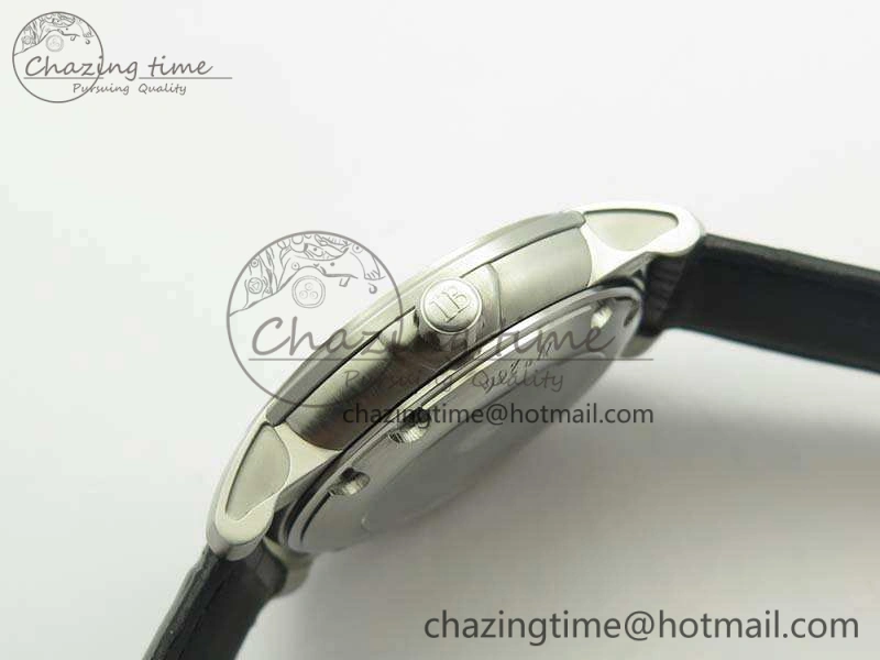 Evolution R10 SS ZZF 1:1 Best Edition Black Dial On Black Leather Strap Cal. Effortless 5296
