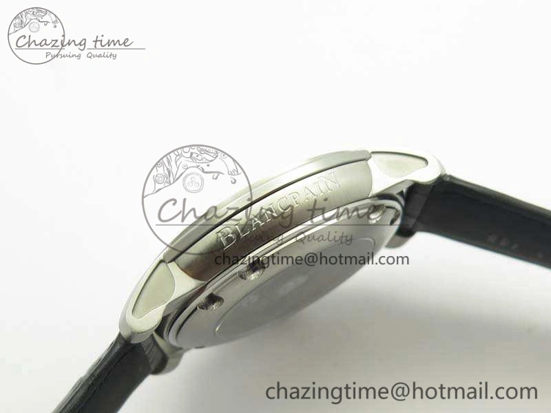 Evolution R10 SS ZZF 1:1 Best Edition Black Dial On Black Leather Strap Cal. Effortless 5296