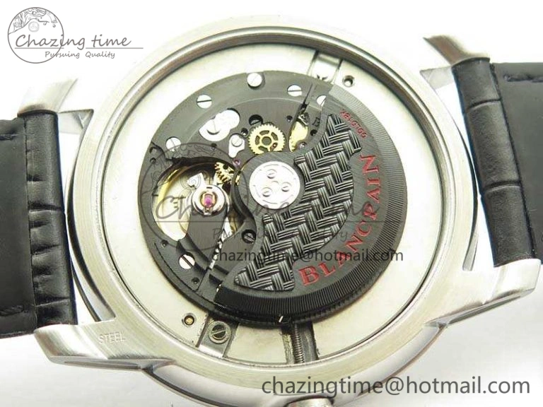 Evolution R10 SS ZZF 1:1 Best Edition Black Dial On Black Leather Strap Cal. Effortless 5296