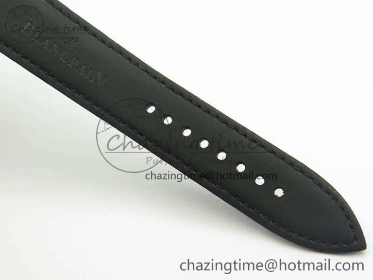 Evolution R10 SS ZZF 1:1 Best Edition Black Dial On Black Leather Strap Cal. Effortless 5296