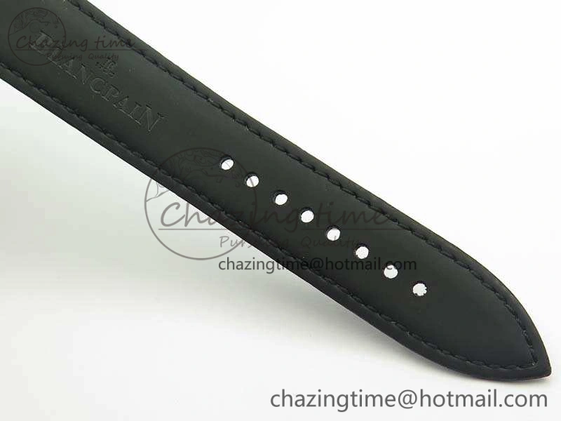 Evolution R10 SS ZZF 1:1 Best Edition Black Dial On Black Leather Strap Cal. Effortless 5296