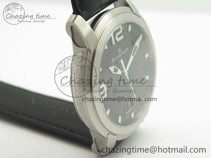 Evolution R10 SS ZZF 1:1 Best Edition Black Dial On Black Leather Strap Cal. Effortless 5296