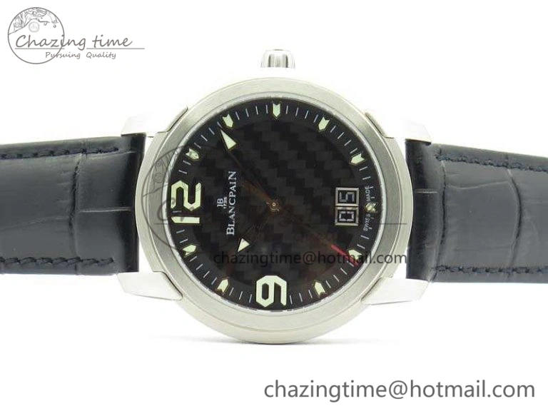 Evolution R10 SS ZZF 1:1 Best Edition Black Dial On Black Leather Strap Cal. Effortless 5296