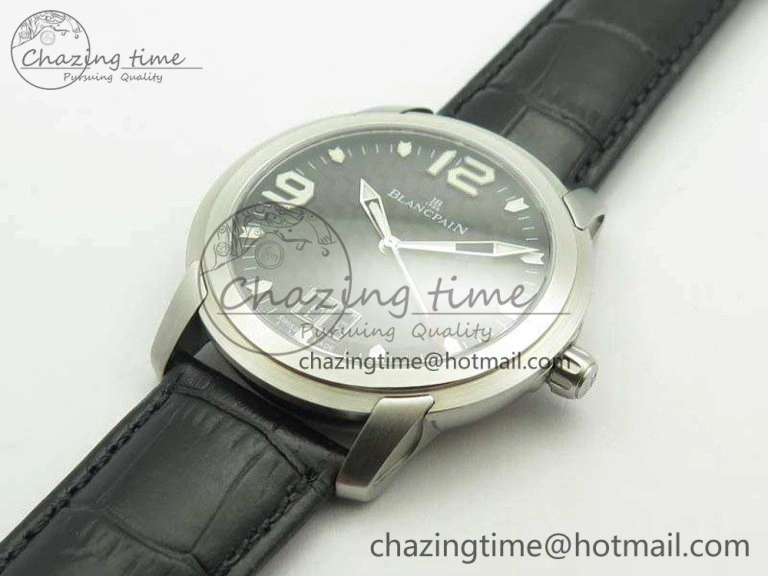 Evolution R10 SS ZZF 1:1 Best Edition Black Dial On Black Leather Strap Cal. Effortless 5296