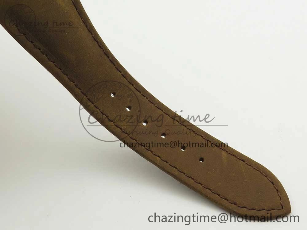 AllSeason Excalibur 42mm Dbex0050 RG RDF 1:1 Best Edition Brown Dial on Brown Leather Strap A830 (Micro Rotor) 9608