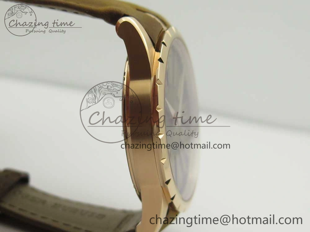 AllSeason Excalibur 42mm Dbex0050 RG RDF 1:1 Best Edition Brown Dial on Brown Leather Strap A830 (Micro Rotor) 9608