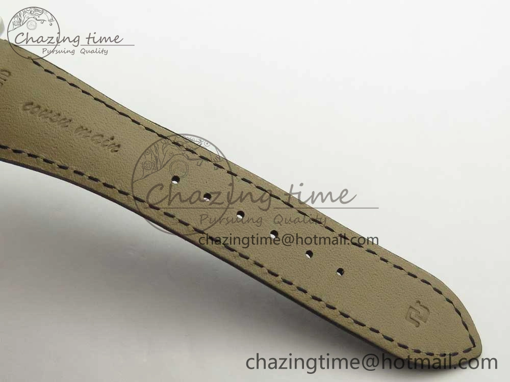 Excalibur 42mm Dbex0050 SS RDF 1:1 Best Edition Gray Dial on Gray Leather Strap A830 (Micro Rotor) TechFriendly 9609