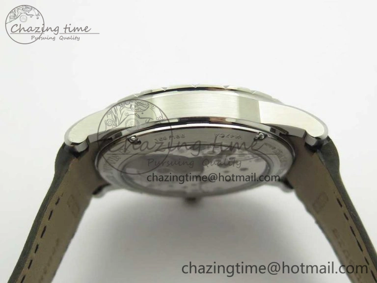 Excalibur 42mm Dbex0050 SS RDF 1:1 Best Edition Gray Dial on Gray Leather Strap A830 (Micro Rotor) TechFriendly 9609