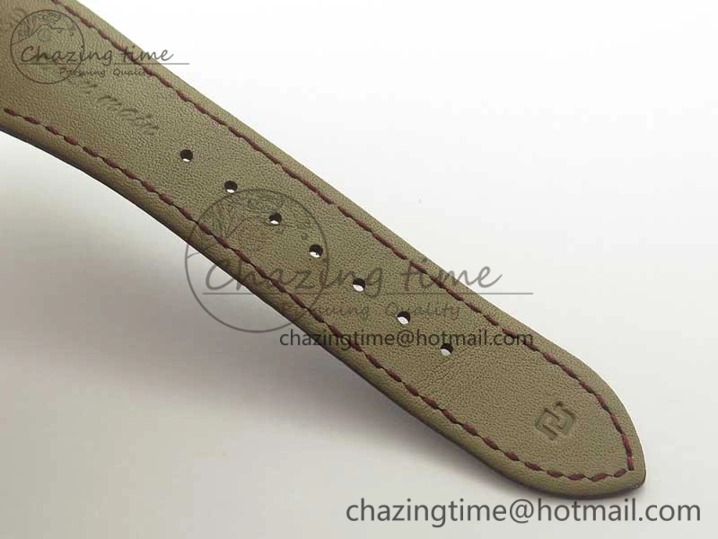 Excalibur 42mm Dbex0536 RG RDF 1:1 Best Edition Gray Dial on Brown Leather Strap A SoftTouch 9612