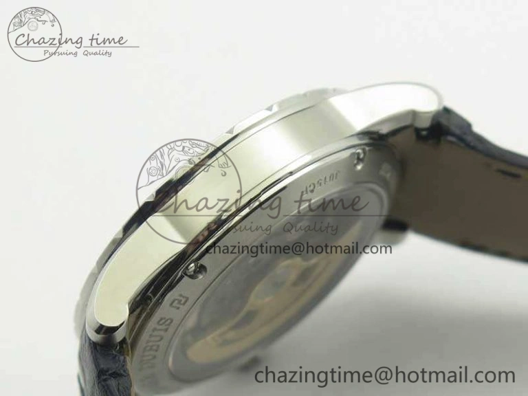 Excalibur Dbex0535 SS RDF 1:1 Best Edition Blue Dial On Leather Strap Asian RD Vibrant 9613