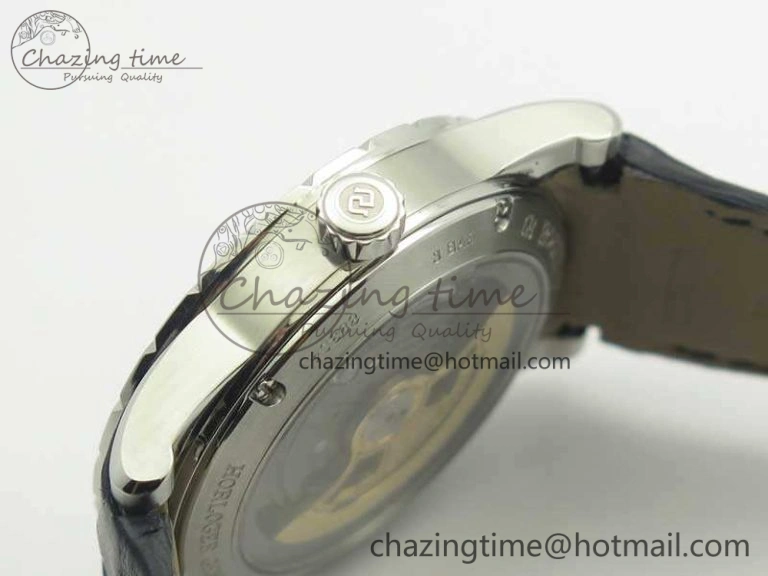 Excalibur Dbex0535 SS RDF 1:1 Best Edition Blue Dial On Leather Strap Asian RD Vibrant 9613