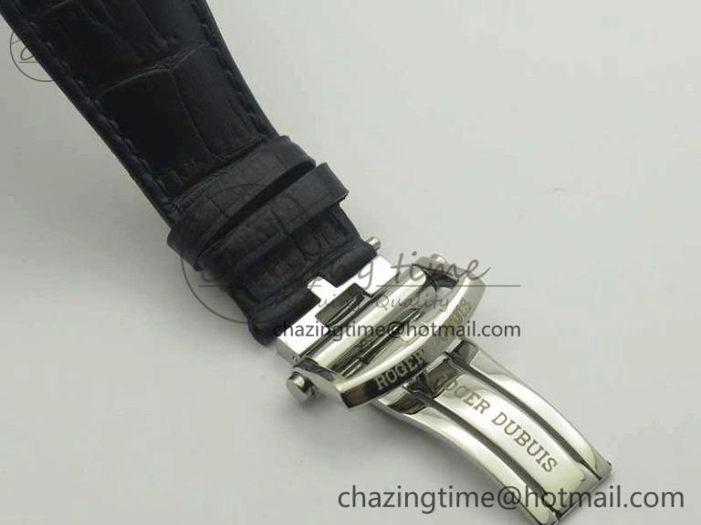 Excalibur Dbex0535 SS RDF 1:1 Best Edition Blue Dial On Leather Strap Asian RD Vibrant 9613
