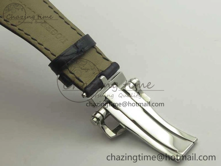 Excalibur Dbex0535 SS RDF 1:1 Best Edition Blue Dial On Leather Strap Asian RD Vibrant 9613