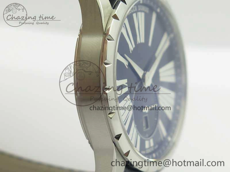 Excalibur Dbex0535 SS RDF 1:1 Best Edition Blue Dial On Leather Strap Asian RD Vibrant 9613
